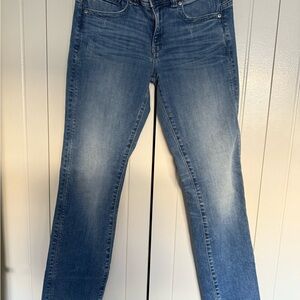 G-Star Women's Straight Leg Blue Jeans